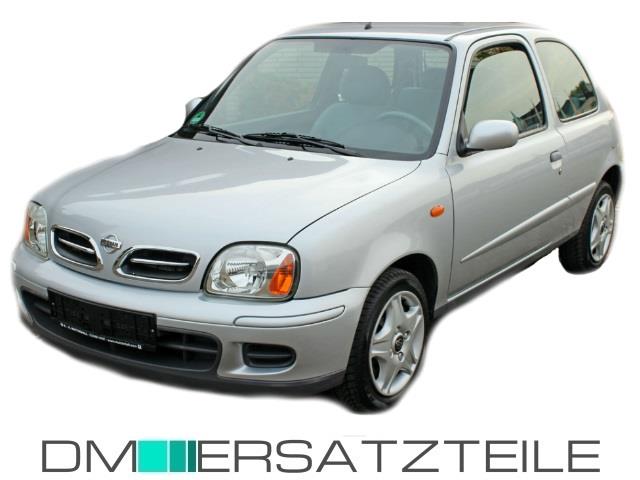 Nissan Micra K11 Stoßstange vorne Bj 98-03 Schwarz Grau lackierfähig