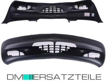 Chrysler PT Cruiser Stoßstange vorne Bj 00-06 Schwarz grundiert für Nebelscheinwerfer