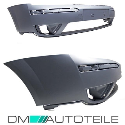 Ford Mondeo III Stoßstange vorne Bj 03-07 grundiert ohne SRA mit Löcher für Nebelscheinwerfer