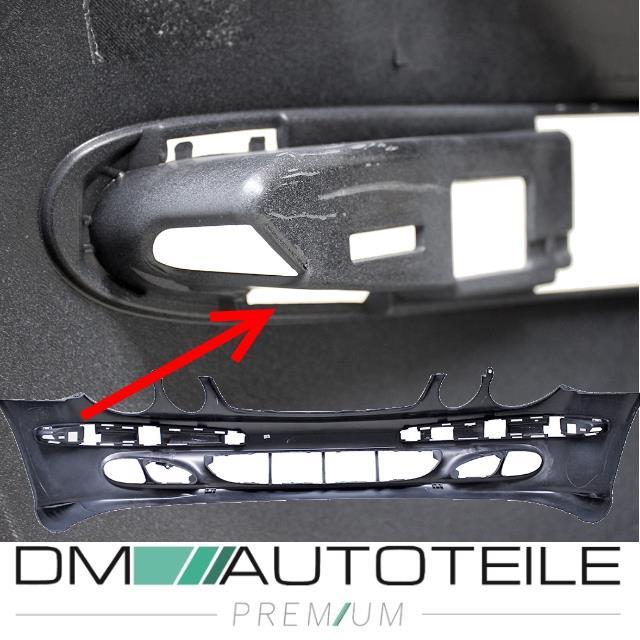 Mercedes W211 Stoßstange vorne 02-06 für Classic/Elegance Modelle ohne SRA/PDC  grundiert