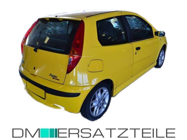 Fiat Punto Heckstoßstange Bj 99-02 grundiert-nur für 3 Türer Variante ELX