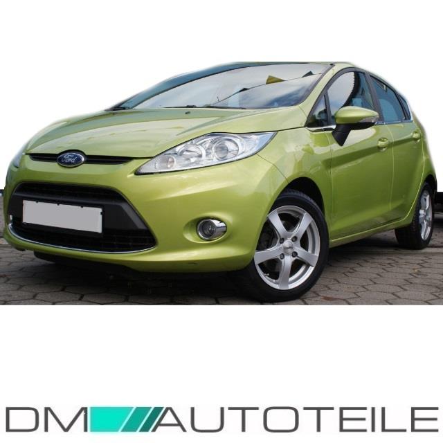 Ford Fiesta VI JA8 Stoßstange vorne Bj 08-12 grundiert für Nebel Modelle