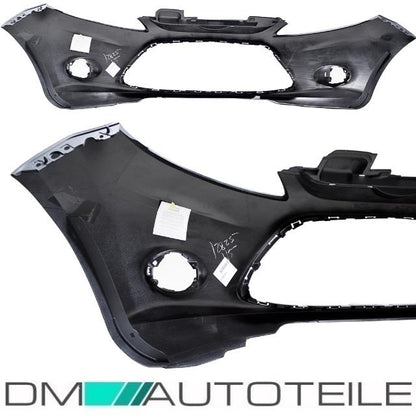 Ford Fiesta VI JA8 Stoßstange vorne Bj 08-12 grundiert für Nebel Modelle