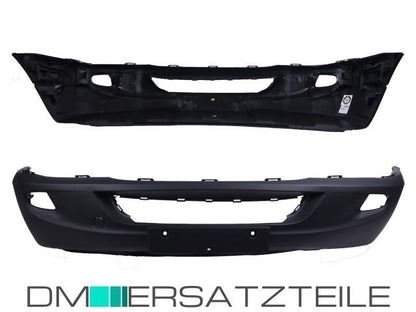 Mercedes Sprinter W906 Stoßstange ab Bj 06-13 Schwarz ohne PDC für Nebelscheinwerfer