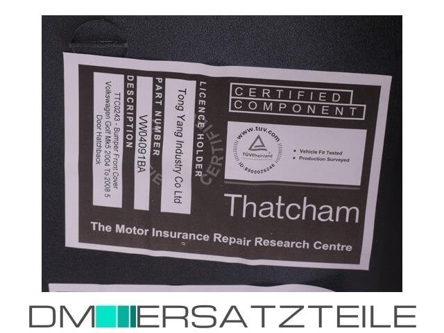 für VW Golf 5 V 03-08 GTI Modelle Stoßstange vorne ohne Spoiler Ersatzteil Neu