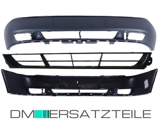 Set Seat Ibiza Cordoba Stoßstange vorne Bj 96-99 grundiert für NSW+Gitter