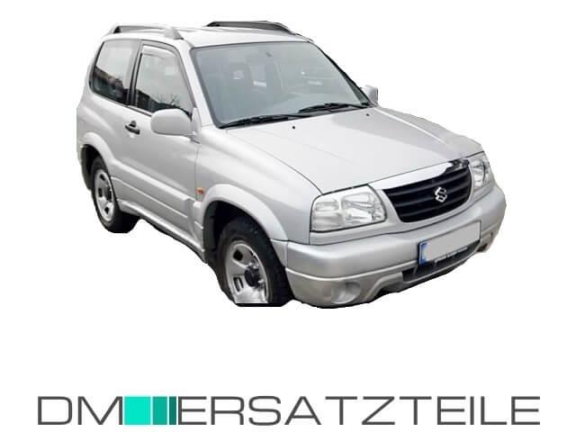 Suzuki Grand Vitara Stoßstange vorne Bj 01-03 mit Löcher für Nebelscheinwerfer schwarz