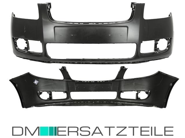passt für Skoda Fabia II 5J Roomster Stoßstange vorne Bj 06-10 lackierfähig ohne SRA