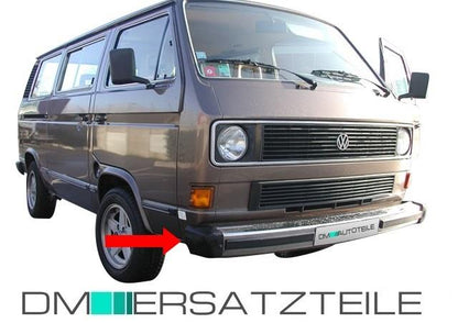 2x für VW T2 T3 Stoßstangenecke Satz Stoßstangen Ecke Vorne Hinten Set schwarz