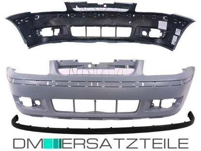 SET Stoßstange vorne grundiert +Leiste für VW Polo 6N 6N2 ab 1999-2001 EU-WARE