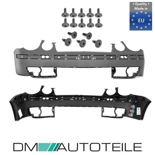 SET Stoßstange vorne +Schraubenset Komplett passt für VW Polo 9N 01-05 EU-WARE