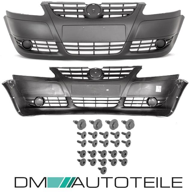 Stoßstange vorne für VW Fox grundiert schwarz ohne NSW Vorbereitung +MONTAGEKIT