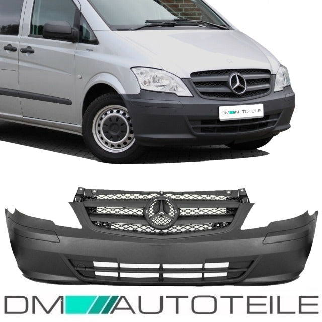 Mercedes W639 Stoßstange vorne Facelift 09-14 ohne PDC mit Grill