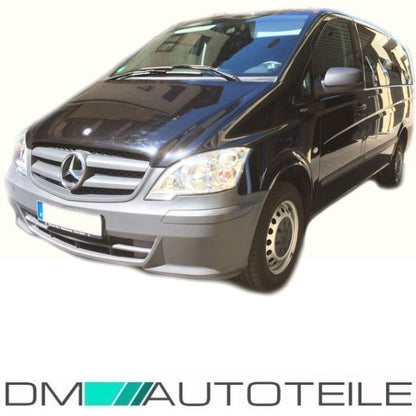 Mercedes W639 Stoßstange vorne Facelift 09-14 ohne PDC mit Grill
