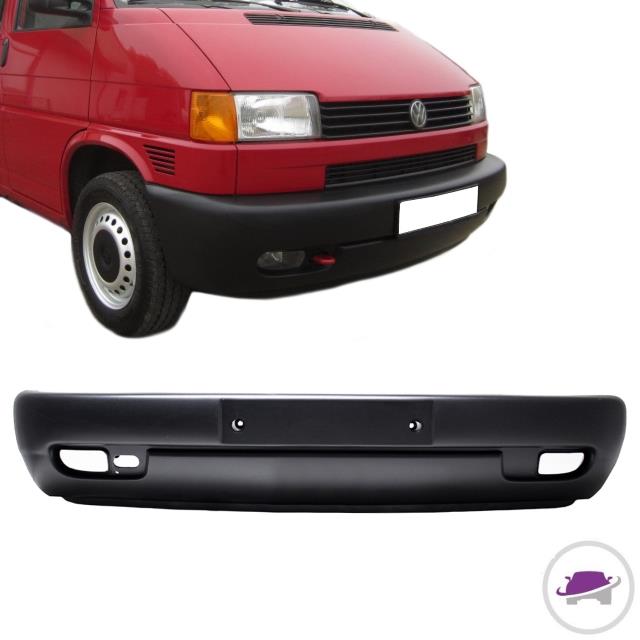 für VW T4 GP ab 1996 Stoßstange vorne schwarz geriffelt Transporter für Nebel