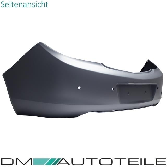 Opel Insignia A Limousine Stoßstange hinten für PDC bj.08-13 grundiert