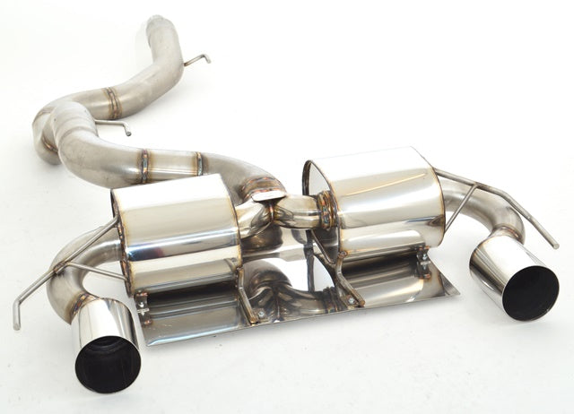 Friedrich Motorsport 90mm Duplex-Sportendschalldämpfer Edelstahl
