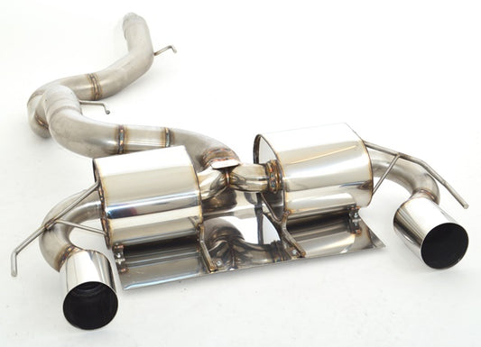 Friedrich Motorsport 90mm Duplex-Sportendschalldämpfer Edelstahl