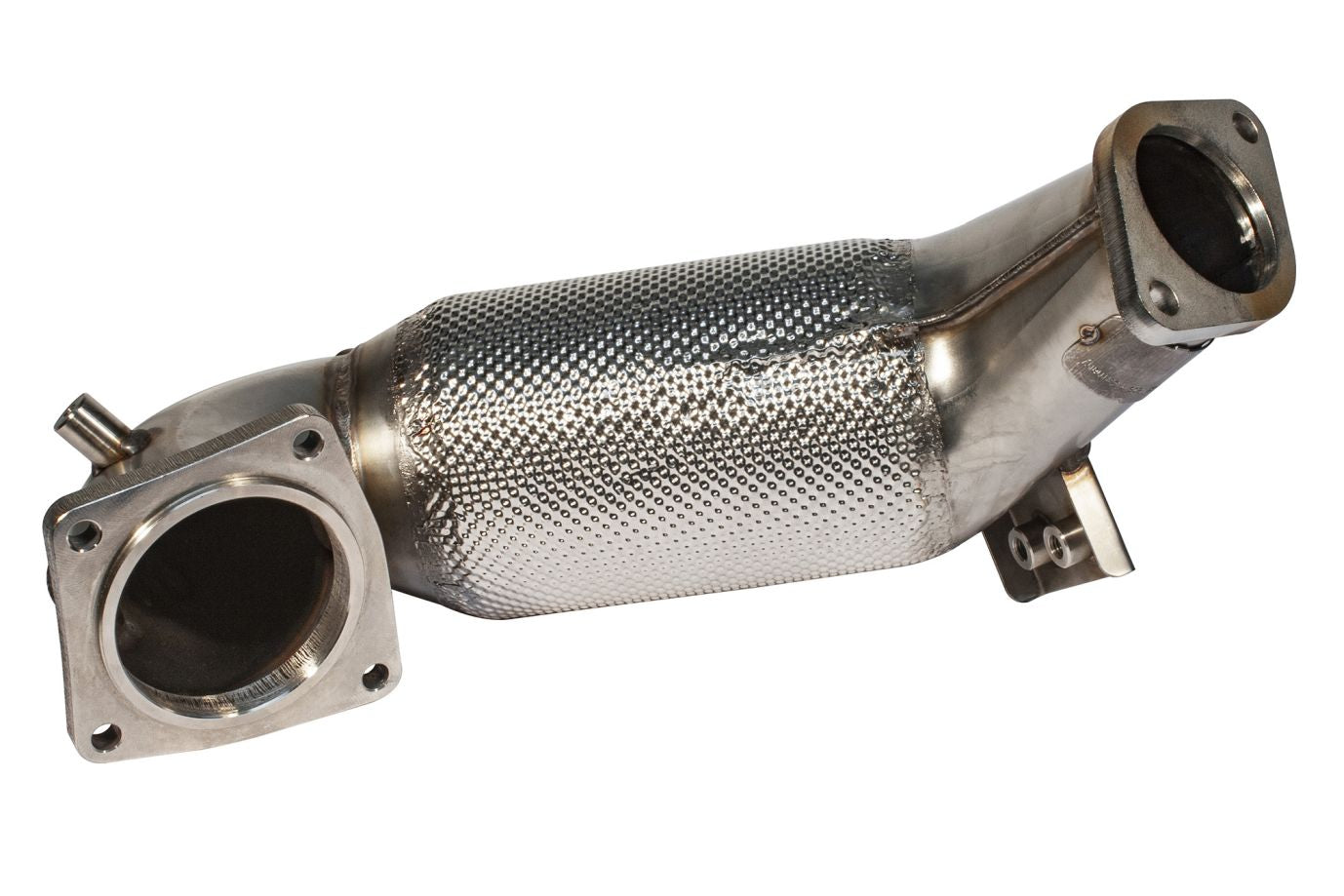 Friedrich Motorsport 89>>>70mm Downpipe mit 300 Zellen HJS Sport-Kat. Hyundai i30 PDE