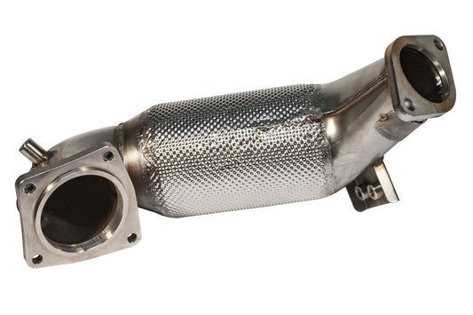 Friedrich Motorsport 89>>>70mm Downpipe mit 300 Zellen HJS Sport-Kat. Hyundai i30 PDE