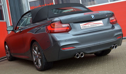 Friedrich Motorsport 90mm Duplex-Anlage BMW 2er F22 / F23