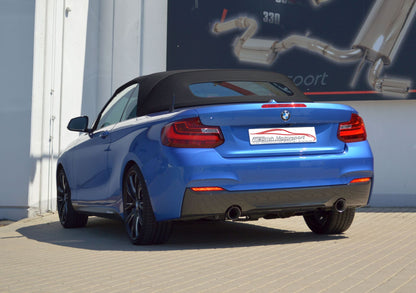 Friedrich Motorsport 90mm Duplex-Anlage BMW 2er F22 / F23