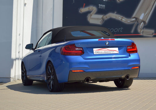 Friedrich Motorsport 90mm Duplex-Anlage BMW 2er F22 / F23