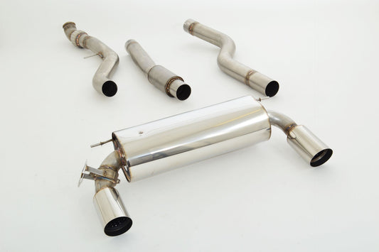 Friedrich Motorsport 90mm Duplex-Anlage Edelstahl