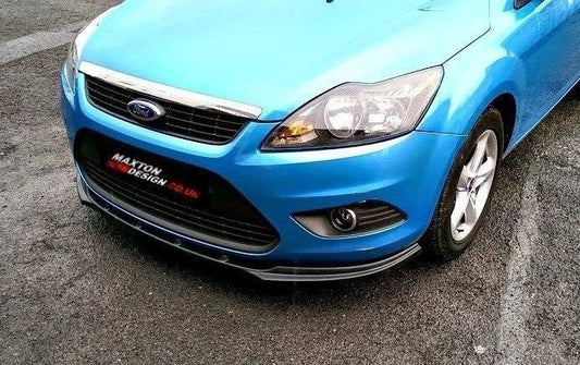 Front Ansatz für FORD FOCUS II Facelift schwarz matt