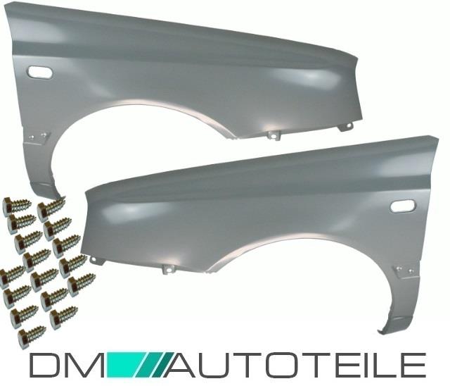 für VW Golf 3 III Kotflügel Rechts Links Set Fender vorne 95-99 +Blinkloch OVAL