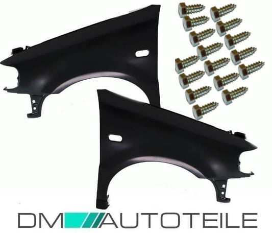 Kotflügel SET für VW Polo 6N 6N1 Rechts & Links vorne 94-99 + Montageschrauben