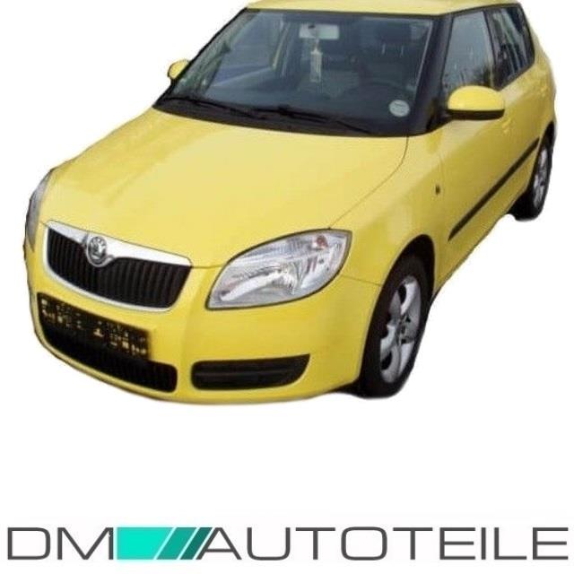 SET für Skoda Fabia II Roomster 5J Kotflügel Blech Links & Rechts +Blinkerl. 06-14