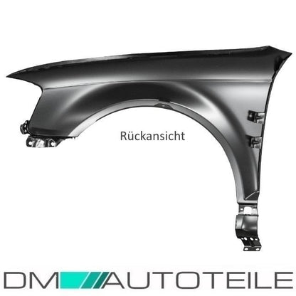 SET Audi A3 8P1 8PA Kotflügel vorne Rechts + Links ohne Blinkerloch Bj. 08-12