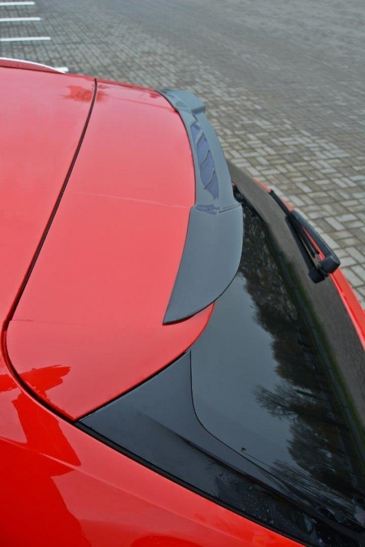 Spoiler CAP für Audi S4 / A4 S-Line B9 Avant schwarz matt