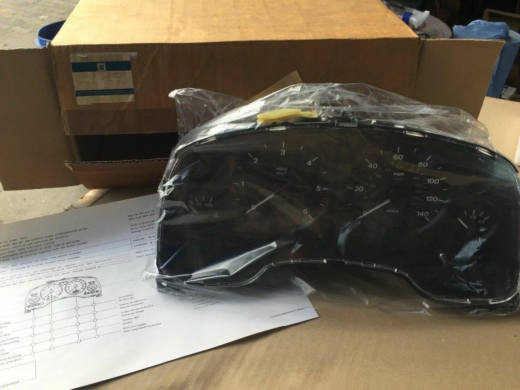 Opel Astra G Zafira A Tacho MPH/KMH neu original GM