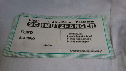 Ford Scorpio Schmutzfänger hinten neu original