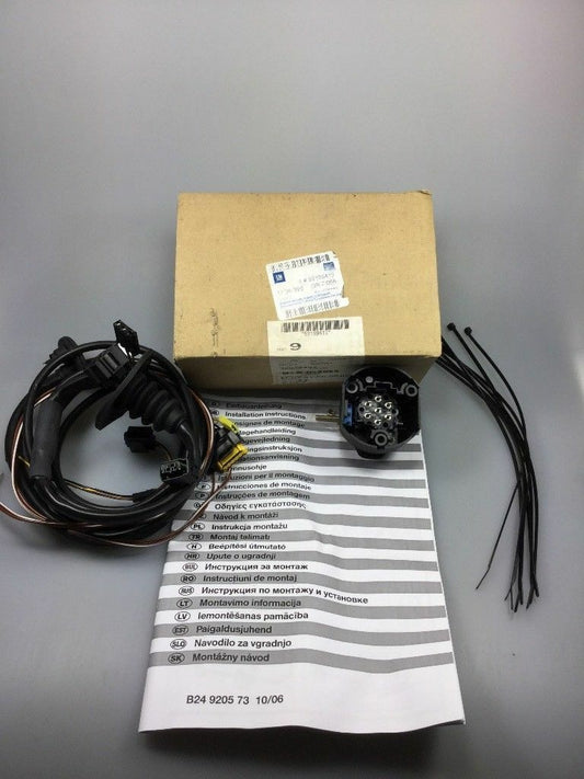 Original Opel Vivaro A Bausatz Elektik Anhängerkupplung 7Polig NEU