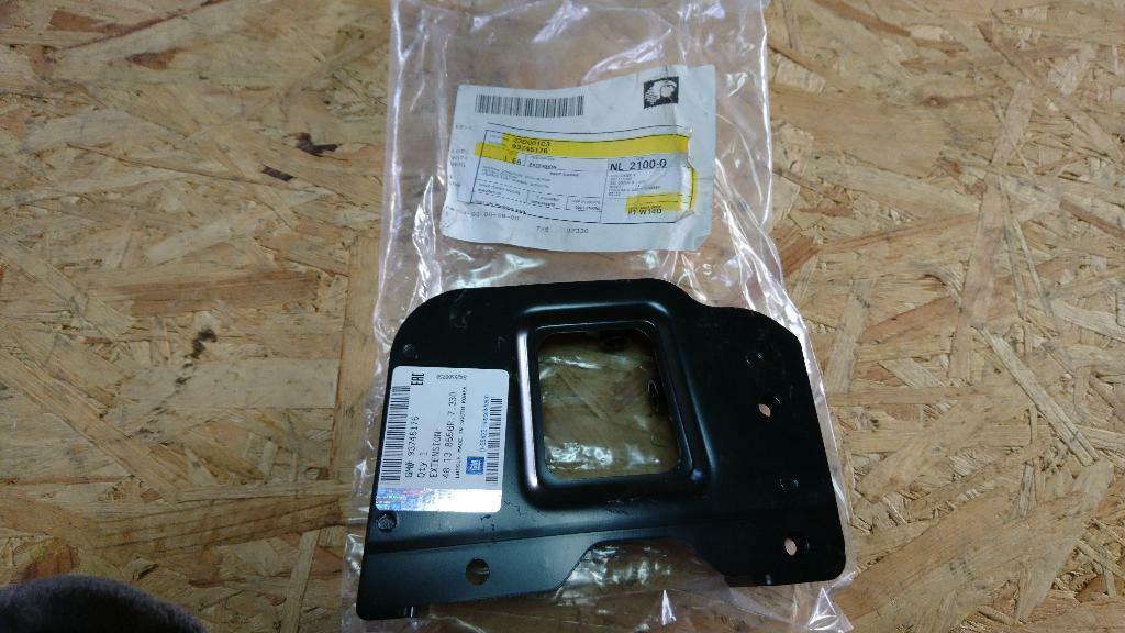 Opel Antara Verlängerung längsträger hinten links Reparaturblech