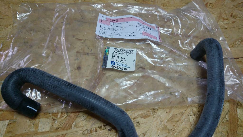 Vectra B Rücklaufschlauch Kühler Schlauch neu original GM