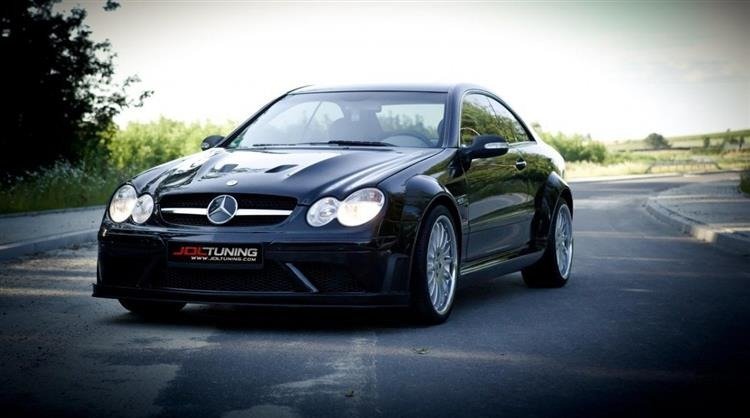 BODYKIT für + Motorhaube MERCEDES CLK W209 BLACK SERIES LOOK