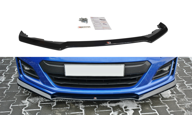 Front Ansatz V.3 für SUBARU BRZ FACELIFT schwarz matt