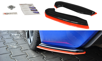 Heck Ansatz Flaps Diffusor V.2 für SUBARU BRZ FACELIFT  schwarz matt