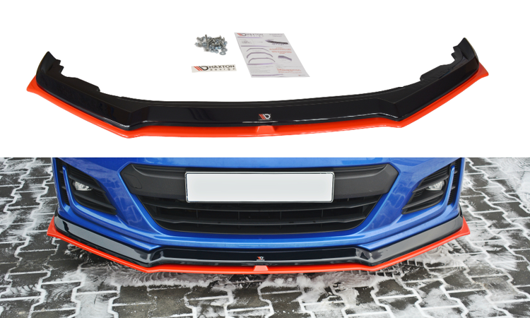 Front Ansatz V.5 für SUBARU BRZ FACELIFT schwarz Hochglanz