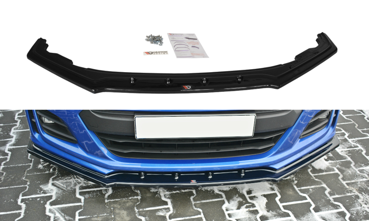 Front Ansatz V.1 für SUBARU BRZ FACELIFT schwarz matt