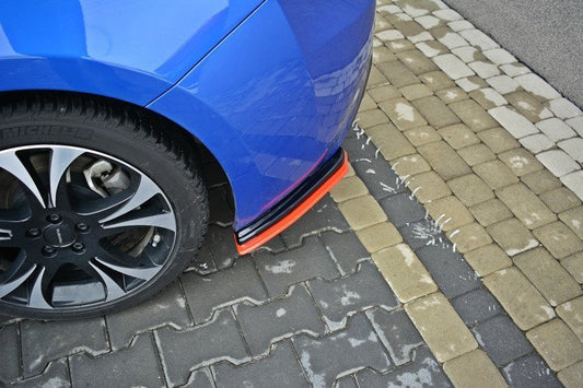 Heck Ansatz Flaps Diffusor V.2 für SUBARU BRZ FACELIFT  schwarz Hochglanz