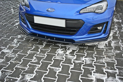 Front Ansatz V.1 für SUBARU BRZ FACELIFT schwarz Hochglanz