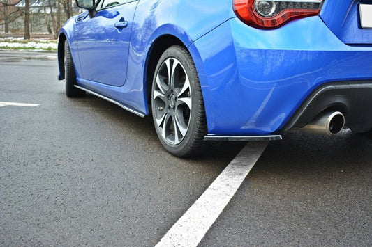 Heck Ansatz Flaps Diffusor V.1 für SUBARU BRZ FACELIFT  Carbon Look