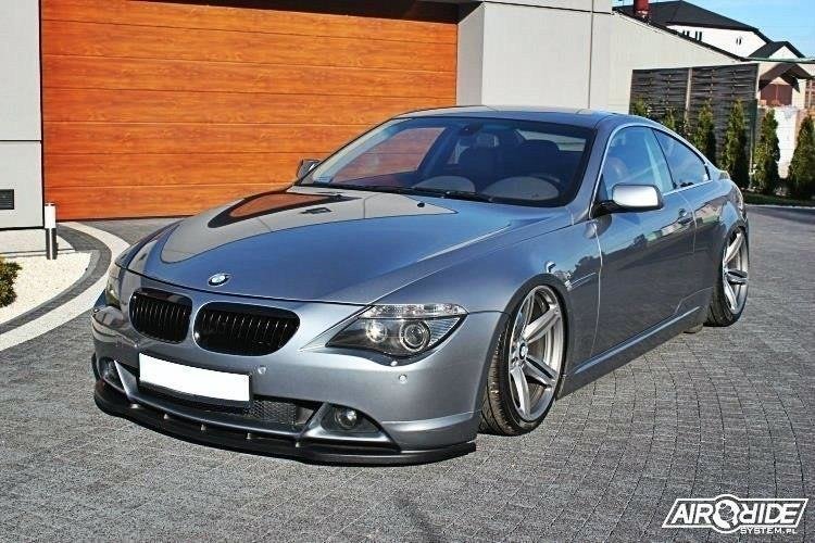 Front Ansatz für BMW 6er E63 / E64 (vor Facelift) v.1 schwarz matt