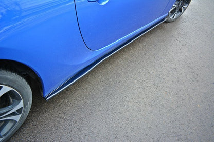 Seitenschweller Ansatz für V.1 für SUBARU BRZ/ TOYOTA GT86 FACELIFT schwarz matt