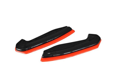 Heck Ansatz Flaps Diffusor V.2 für SUBARU BRZ FACELIFT  schwarz Hochglanz
